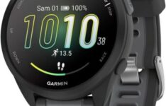 montre running - Garmin Forerunner 165 Silicone Noire