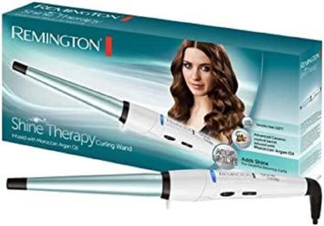 Remington Shine Therapy CI53W 2 fer à boucler - Remington Shine Therapy CI53W