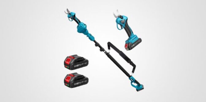 Sécateur électrique professionnel sur perche