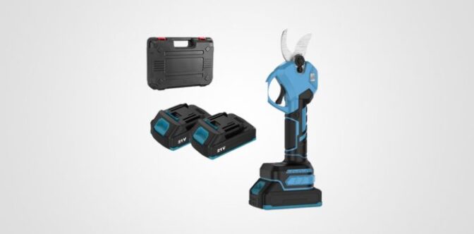 Sécateur électrique professionnel à batterie incorporée