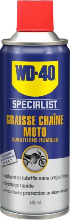 WD-40 Specialist Graisse Chaîne Moto Conditions Humides 4 graisse pour chaîne de moto - WD-40 Specialist Graisse Chaîne Moto Conditions Humides