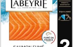 saumon fumé - Saumon fumé de Norvège Labeyrie (2 tranches)