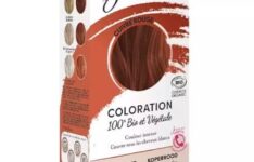 Les Couleurs de Jeanne Coloration 100% Bio et Végétale cuivré rouge