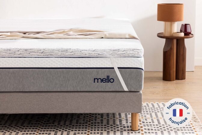 surmatelas à mémoire de forme - Mello L’Original (7 cm)