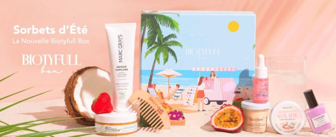 box beauté - Biotyfull Box Sorbets d’Été